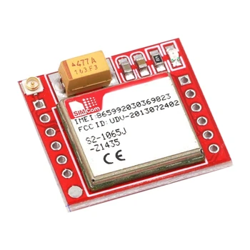 Мини-самый маленький модуль SIM800L GPRS GSM microSIM Card Core беспроводная плата четырехдиапазонный TTL последовательный порт с антенной DIY прямая поставка