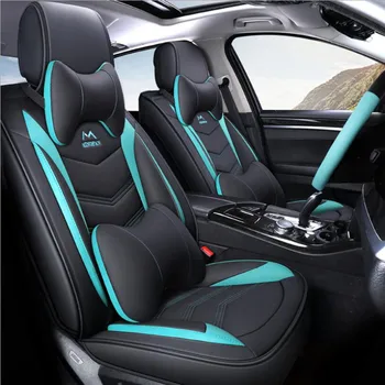 Чехлы для автокресел Универсальные кожаные Искусственные Автомобильные Чехлы для передних и задних сидений Suzuki Swift Универсал GRAND VITARA Jimny Liana 2 Седан Vitara